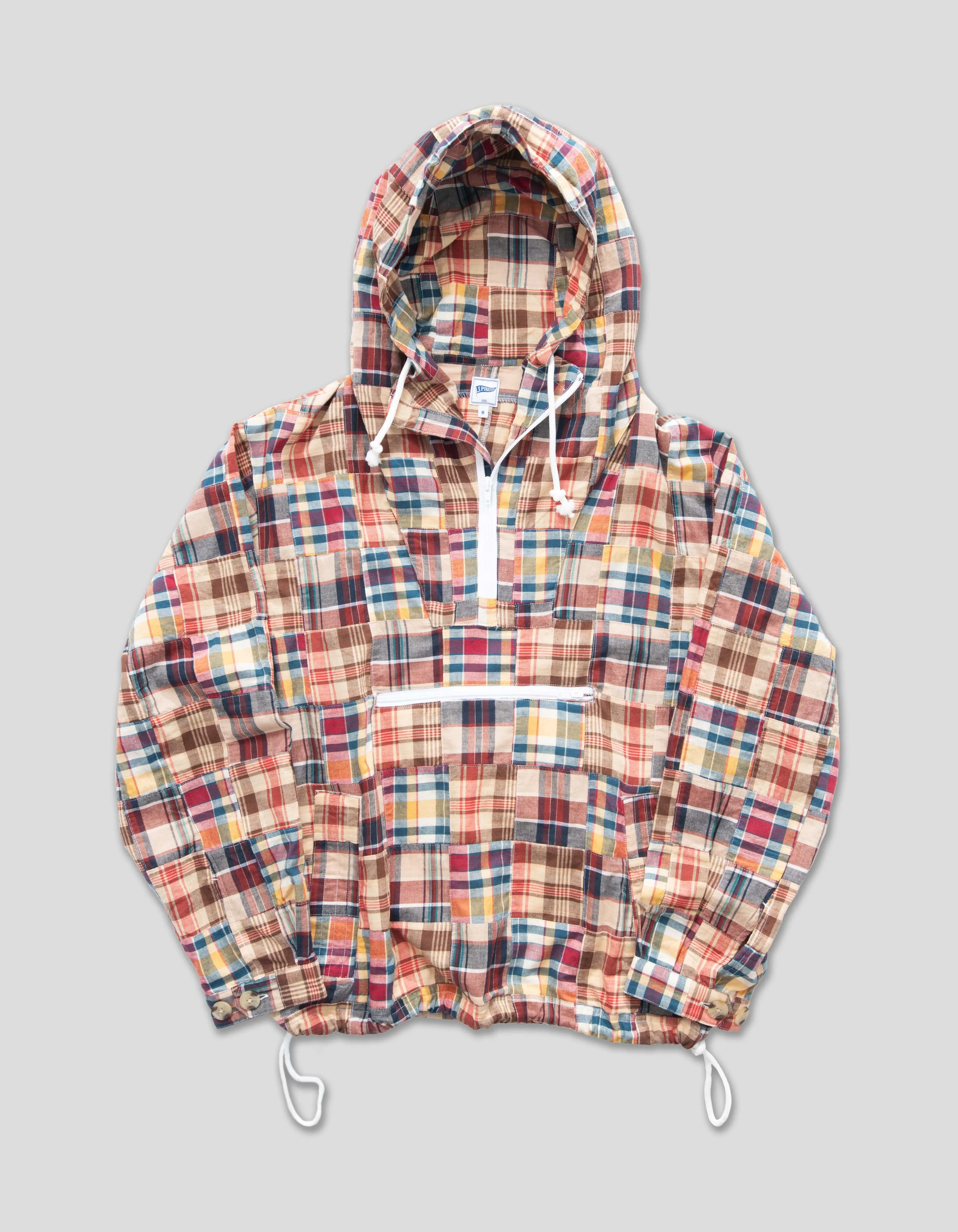 Madras Anorak with Patch