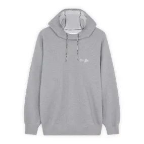 Maison Kitsune MK And Wander Dry Cotton Hoodie Ash Grey