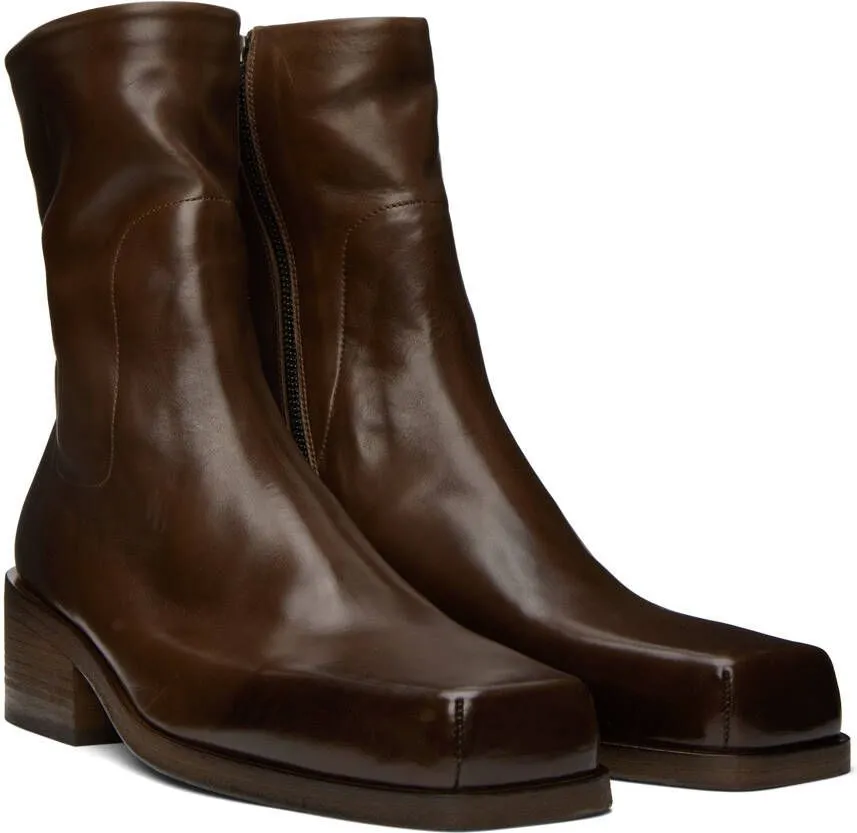 Marsèll Brown Ankle Boots