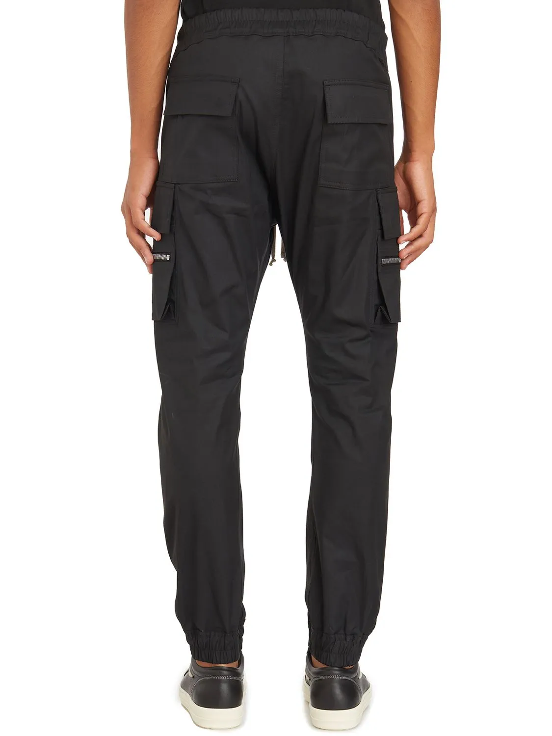 MASTODON BLACK CARGO TROUSERS