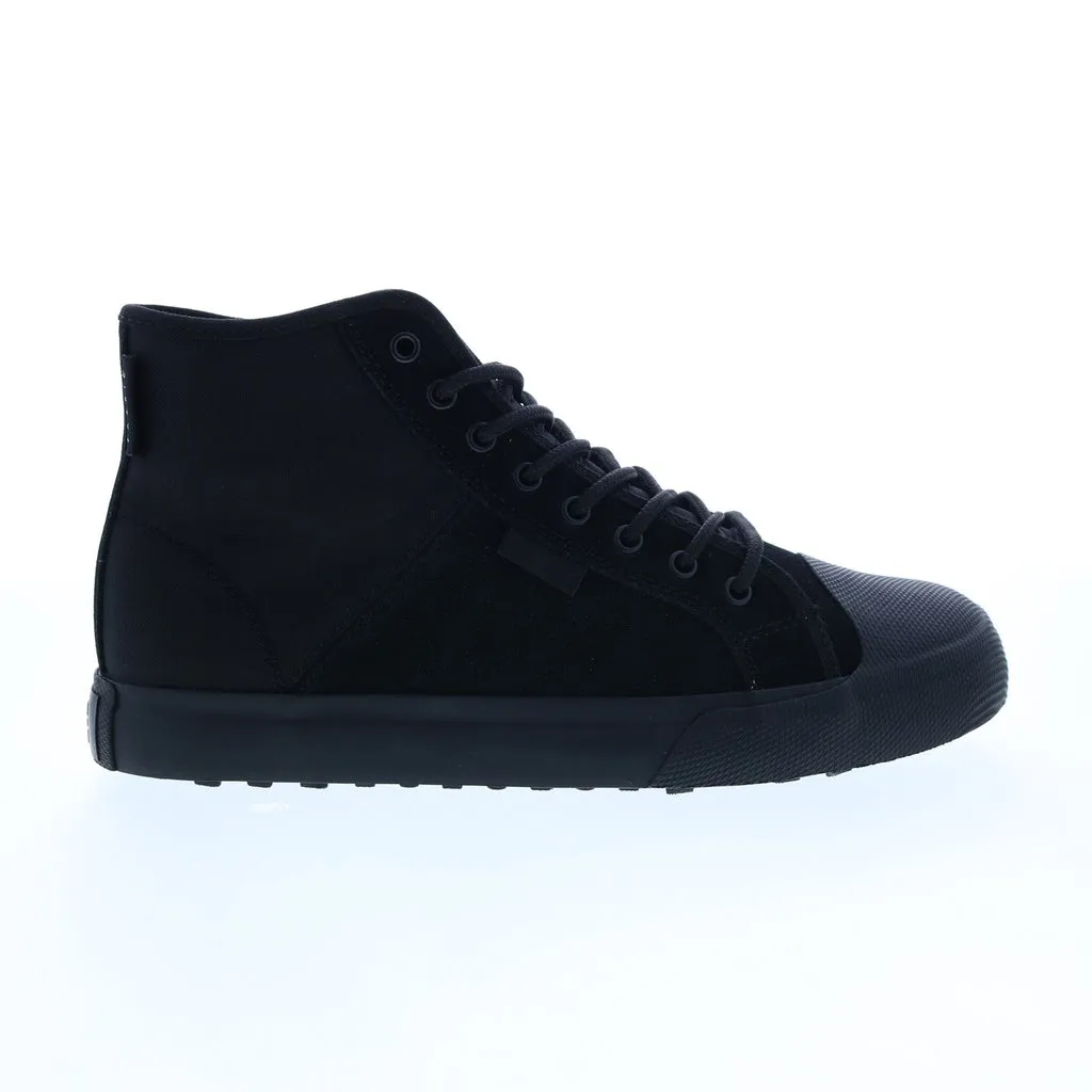 Mens Black Skate Inspired Sneakers Shoes - DC ADYS300741-3BK Winter Manual.