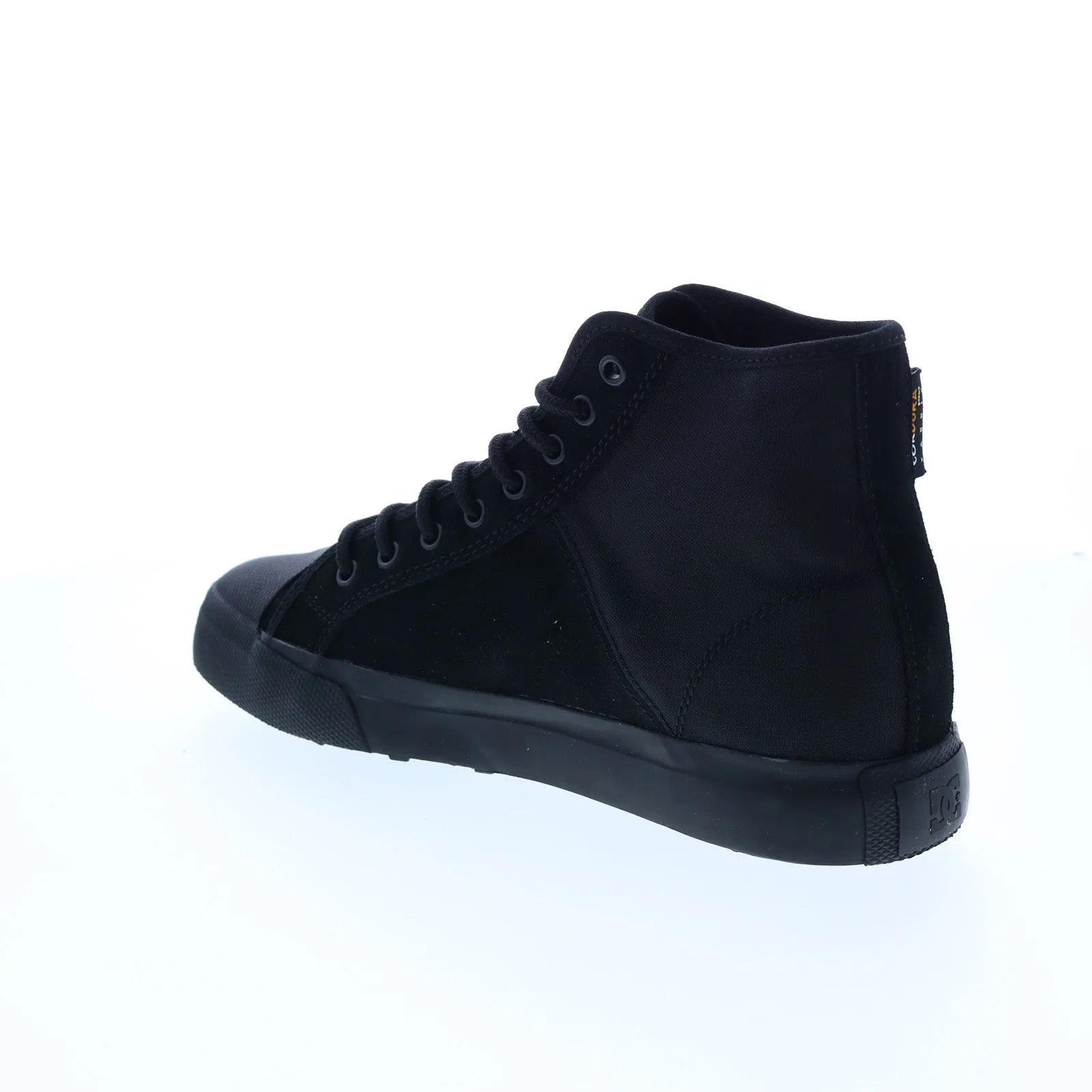 Mens Black Skate Inspired Sneakers Shoes - DC ADYS300741-3BK Winter Manual.