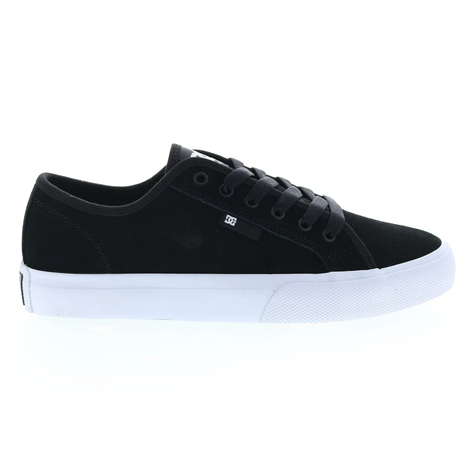 Mens Black Suede Skate Inspired Sneakers Shoes - DC S ADYS300637-BKW