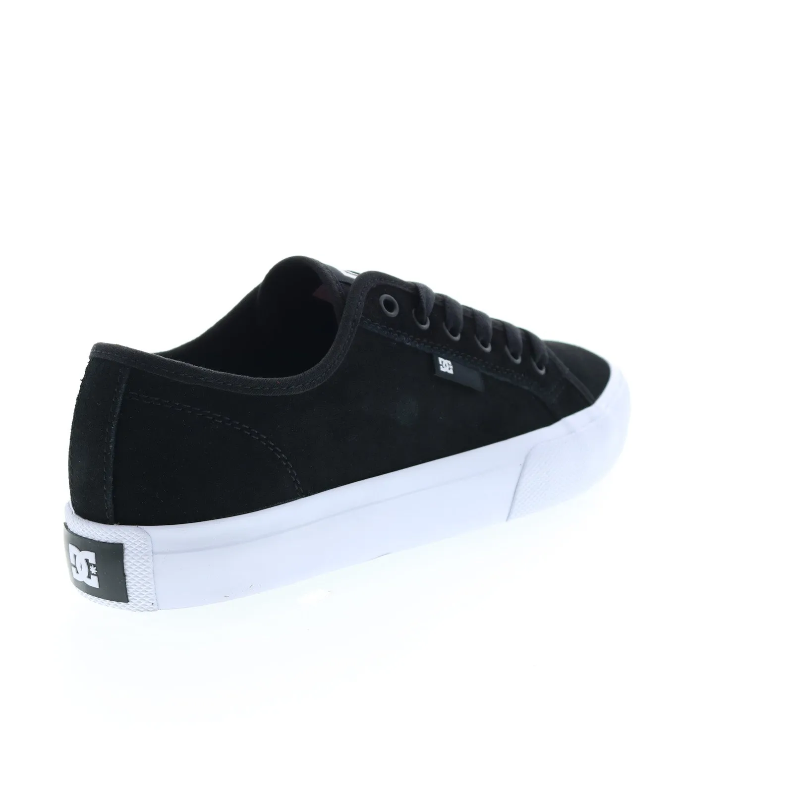 Mens Black Suede Skate Inspired Sneakers Shoes - DC S ADYS300637-BKW