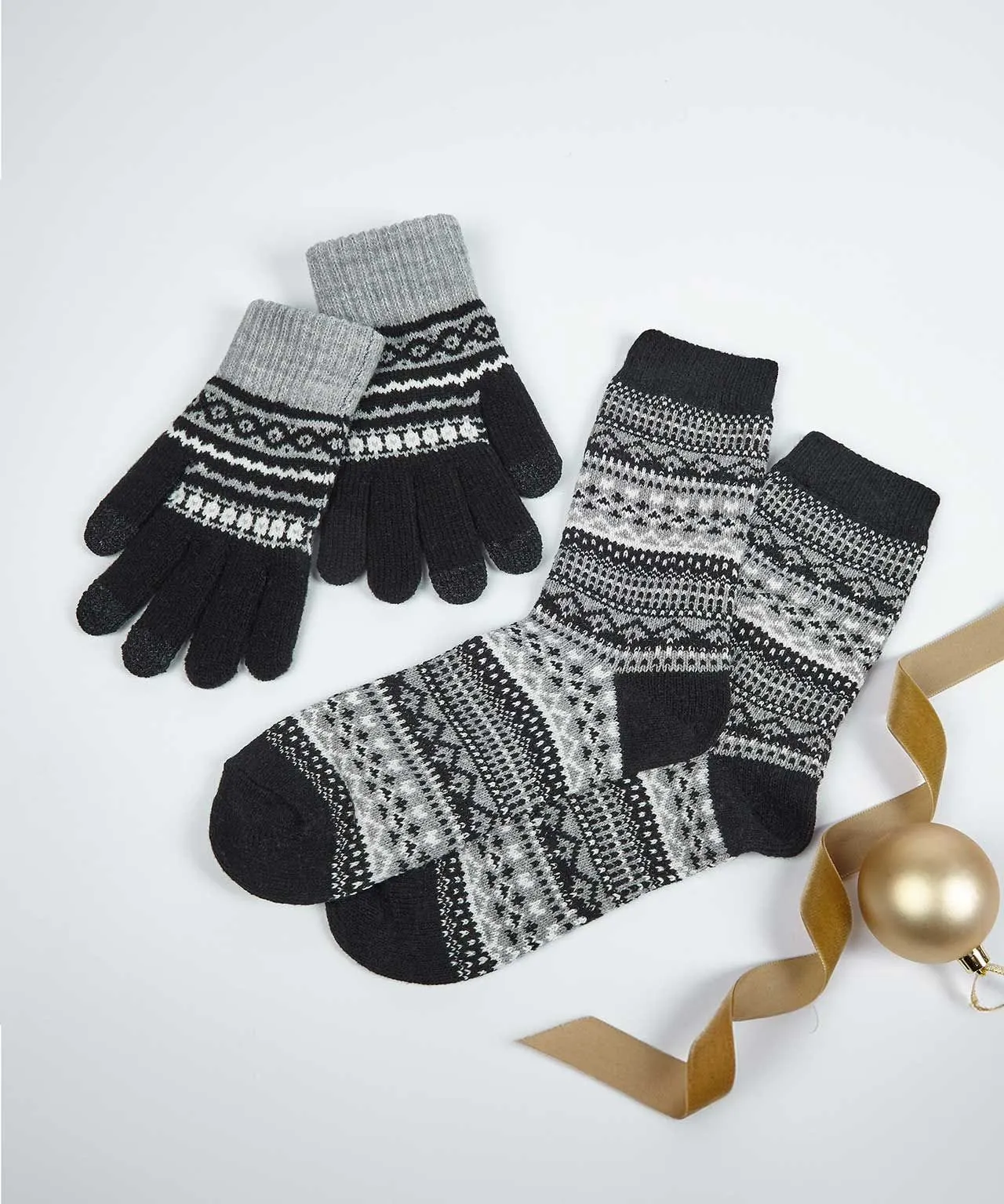 Men's Gloves and Socks Gift Set