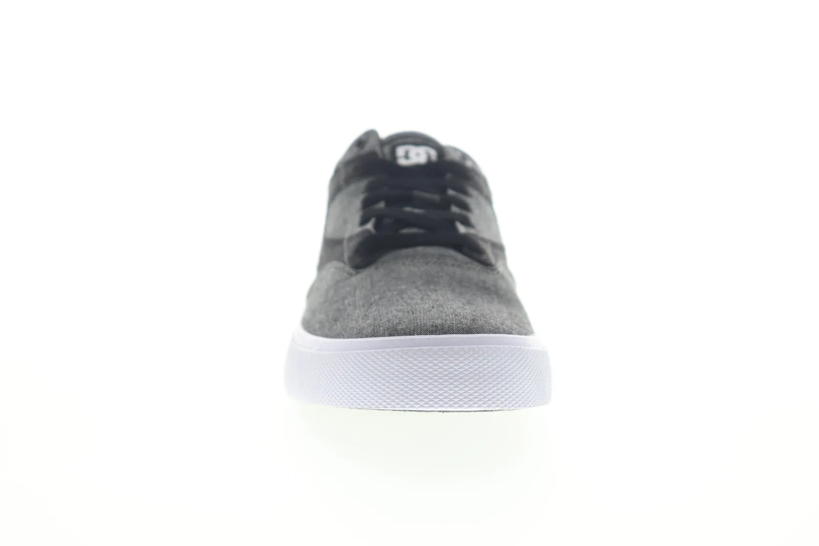 Mens Gray Canvas Skate Sneakers Shoes - DC Kalis Vulc ADYS300569