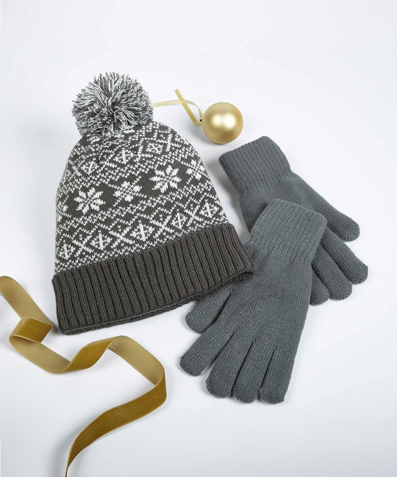 Men's Hat and Glove Gift Set