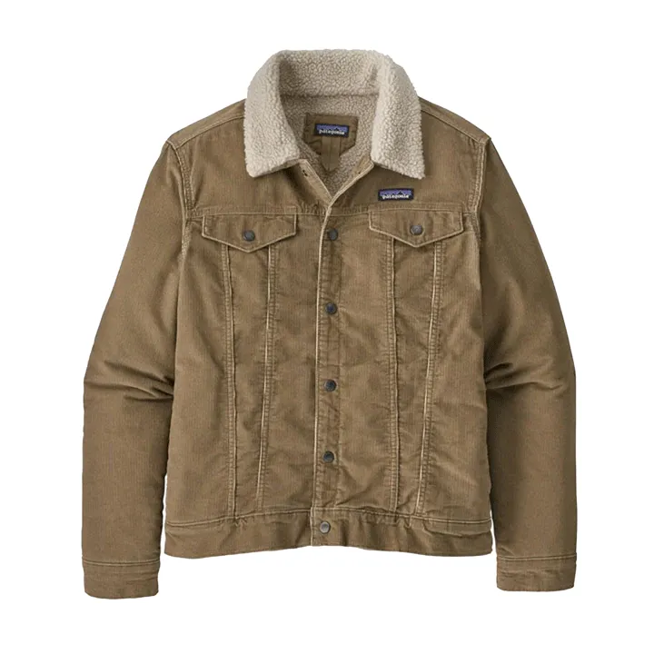 Mens Patagonia Pile Lined Trucker Jacket