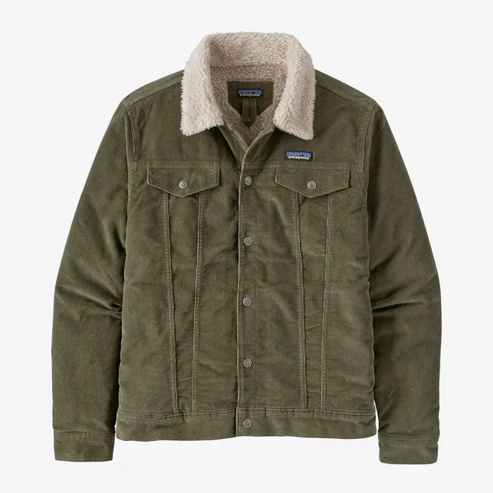 Mens Patagonia Pile Lined Trucker Jacket