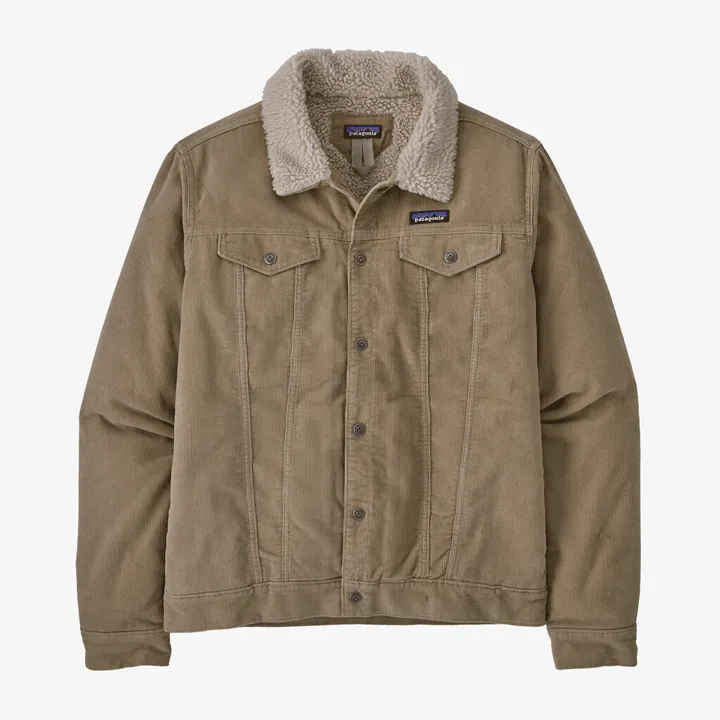 Mens Patagonia Pile Lined Trucker Jacket