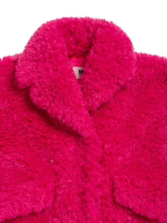 MM6 Maison Margiela Faux fur coat - Shop Now