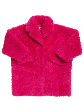 MM6 Maison Margiela Faux fur coat - Shop Now