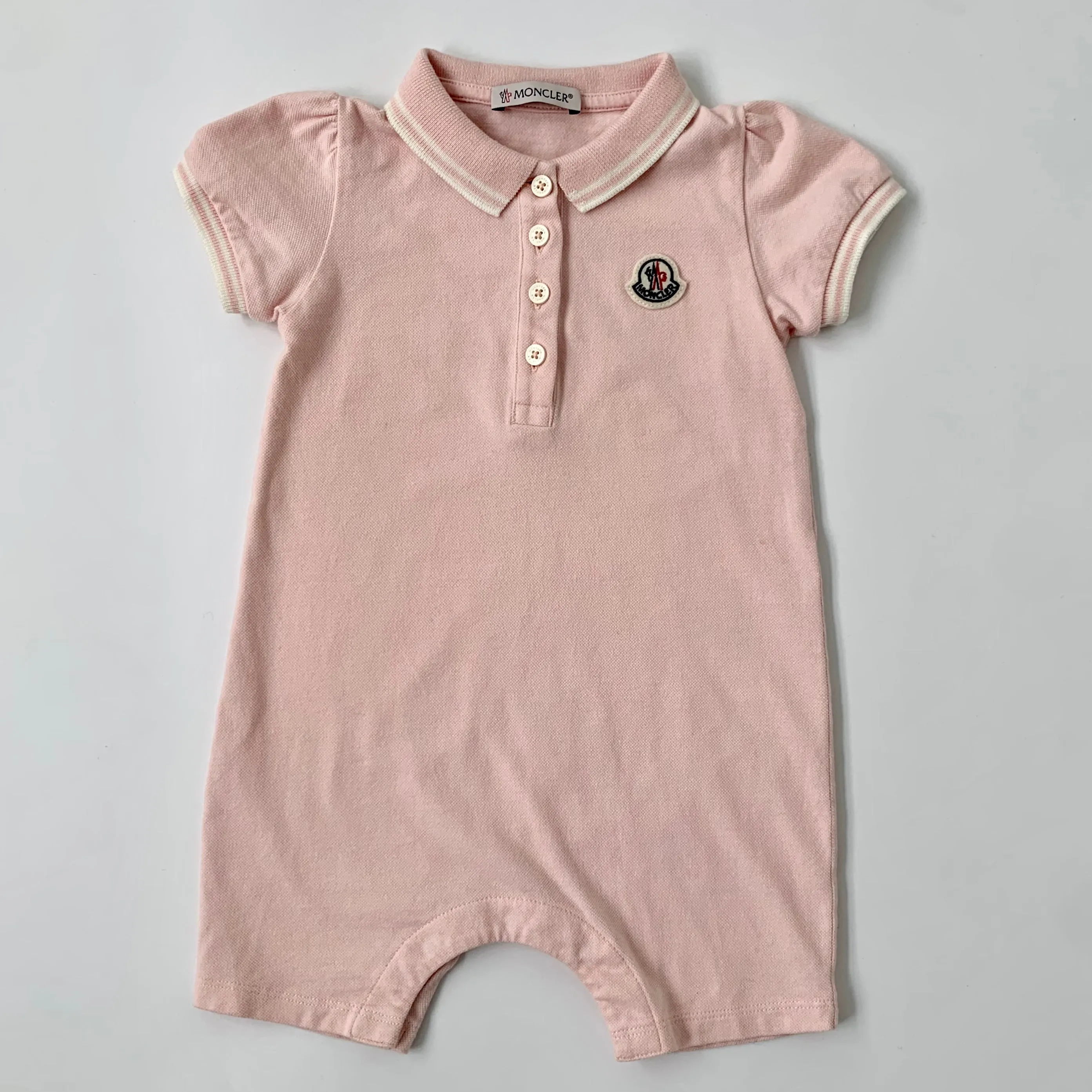 Moncler Pink Romper Size 12-18 Months