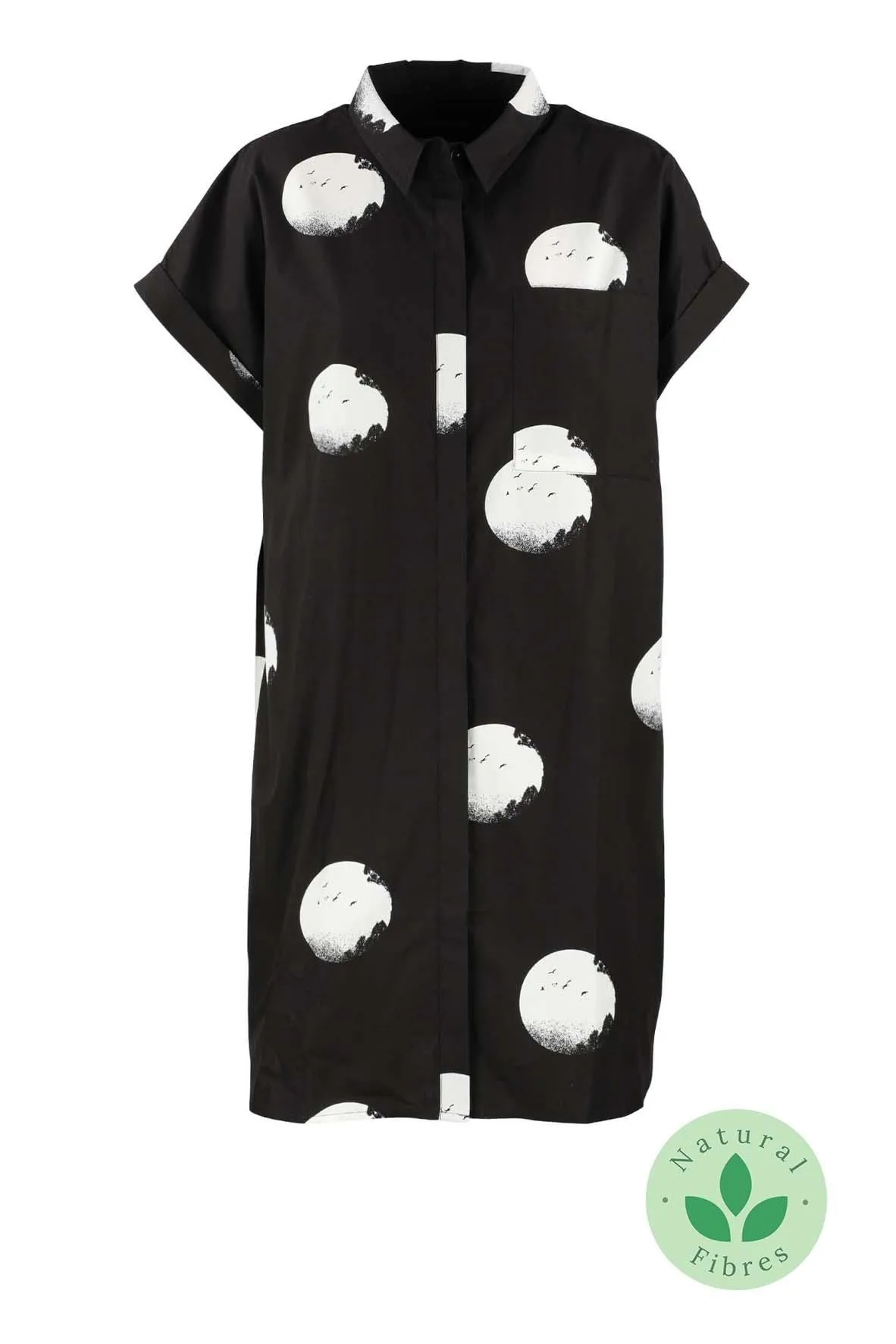 Moon Shirt Dress