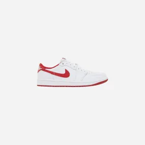 NIKE AIR JORDAN 1 RETRO LOW OG UNIVERSITY RED