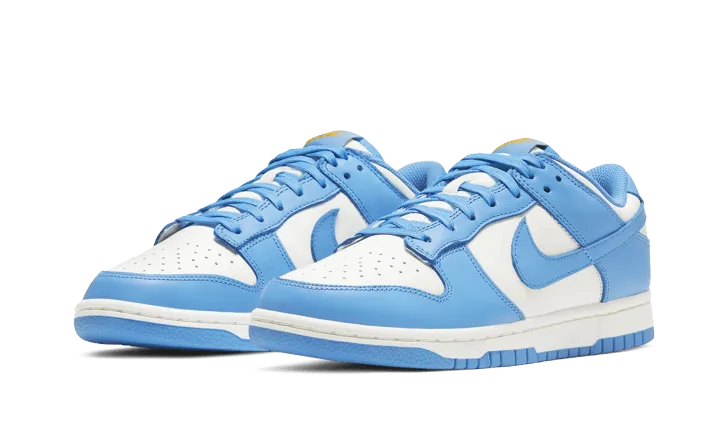 Nike Dunk Low Sail Coast - White Blue Low Top Sneakers