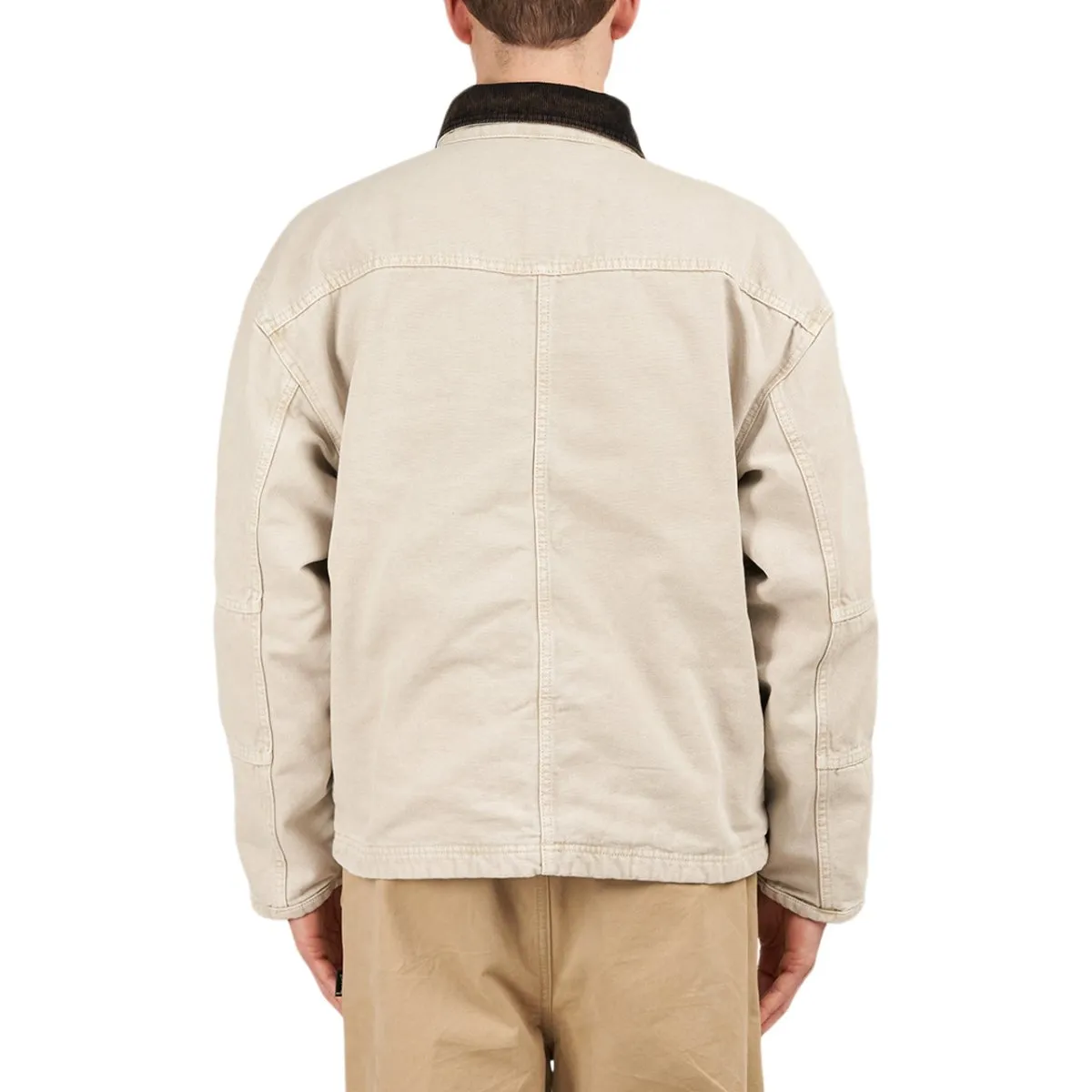 Off White Stussy Washed Canvas Shop Jacket