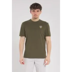 Olive green T-shirt for men