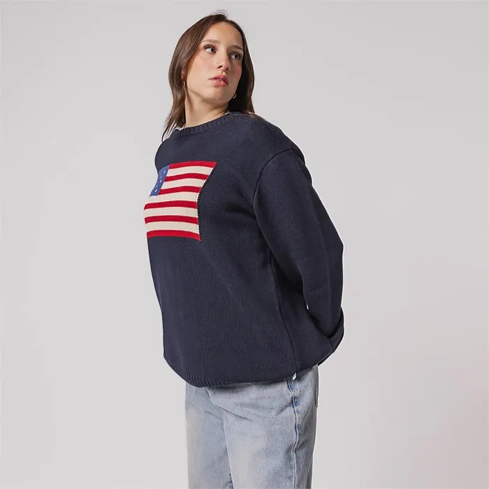 Oversized Knit Hoodies Crews Stirling Sports