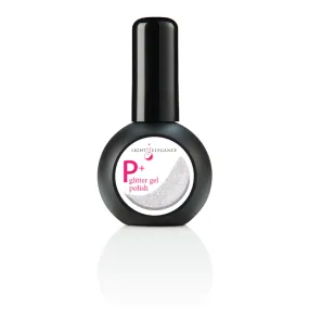 P+ Glitter Gel Polish 15ml - On the Rocks