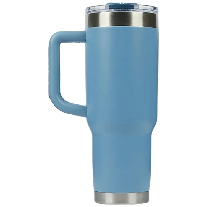 Pelican Blue Porter 40 oz Travel Tumbler Stainless Steel