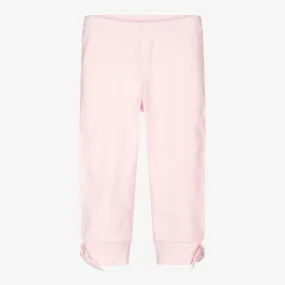 Pink Cotton Leggings for Girls