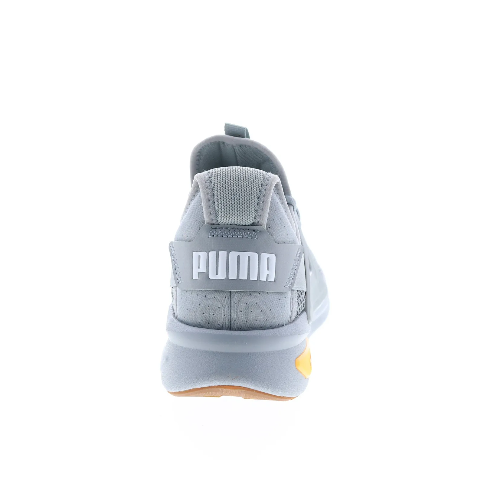 Puma Softride Enzo Evo Knit 37695402 Men's Gray Canvas Athletic Running Shoes