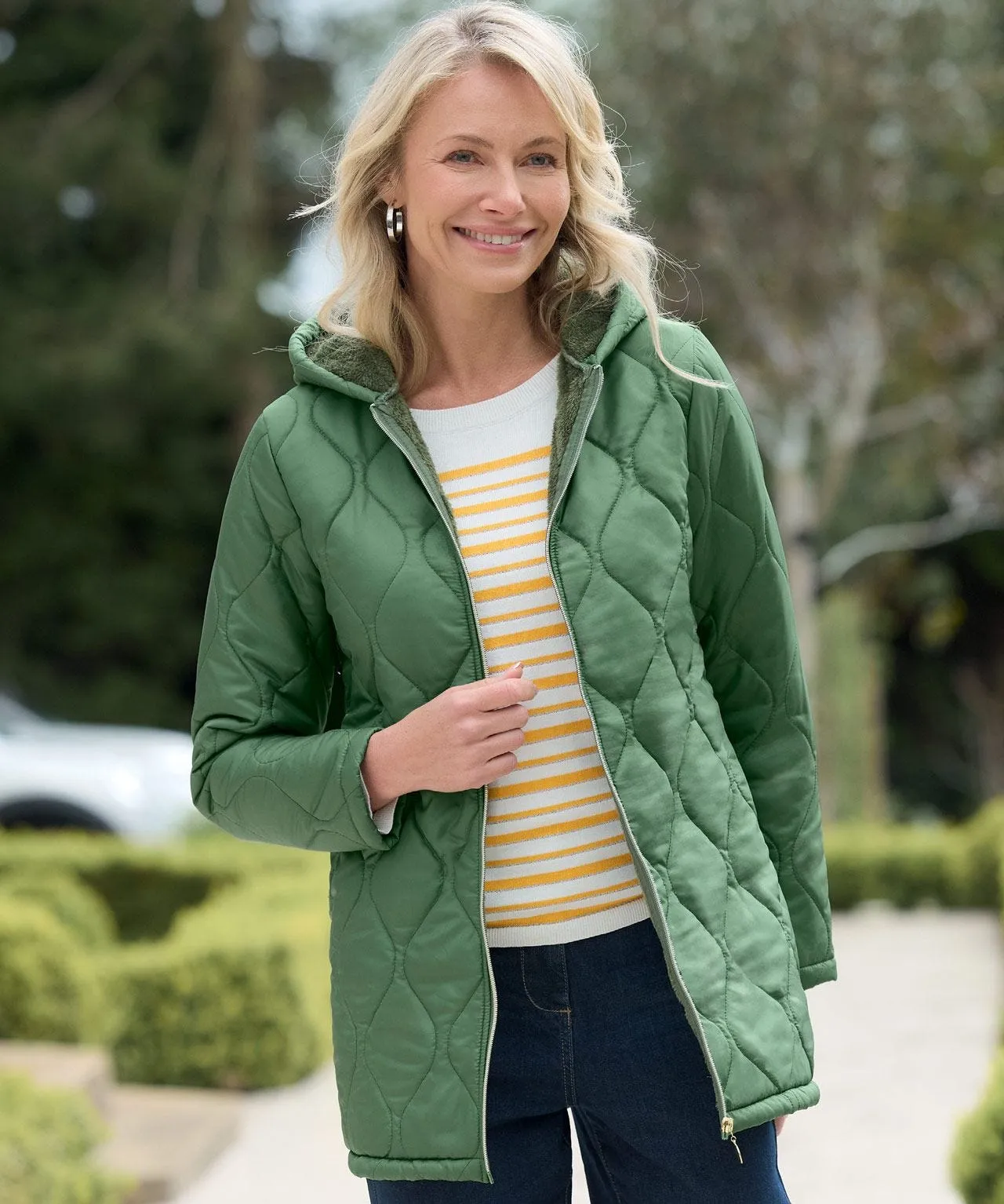 Quilted Winter Coat for Women