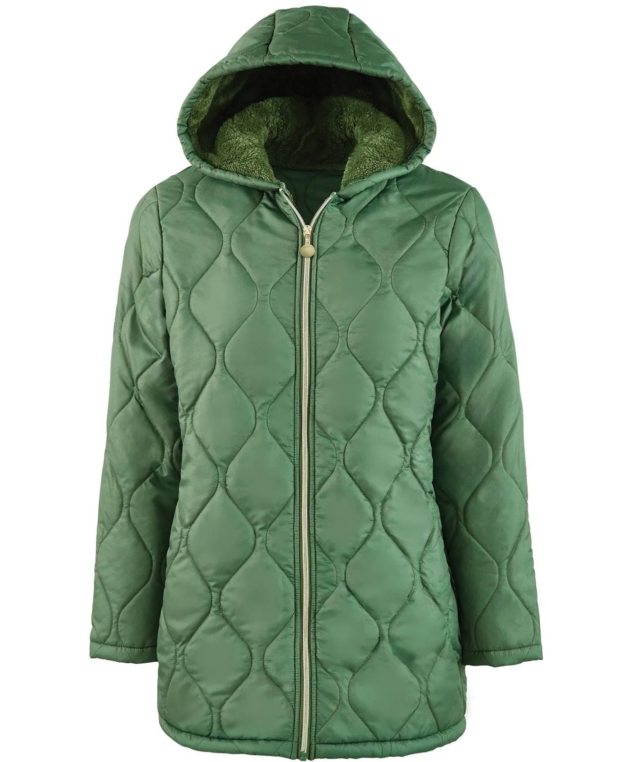 Quilted Winter Coat for Women