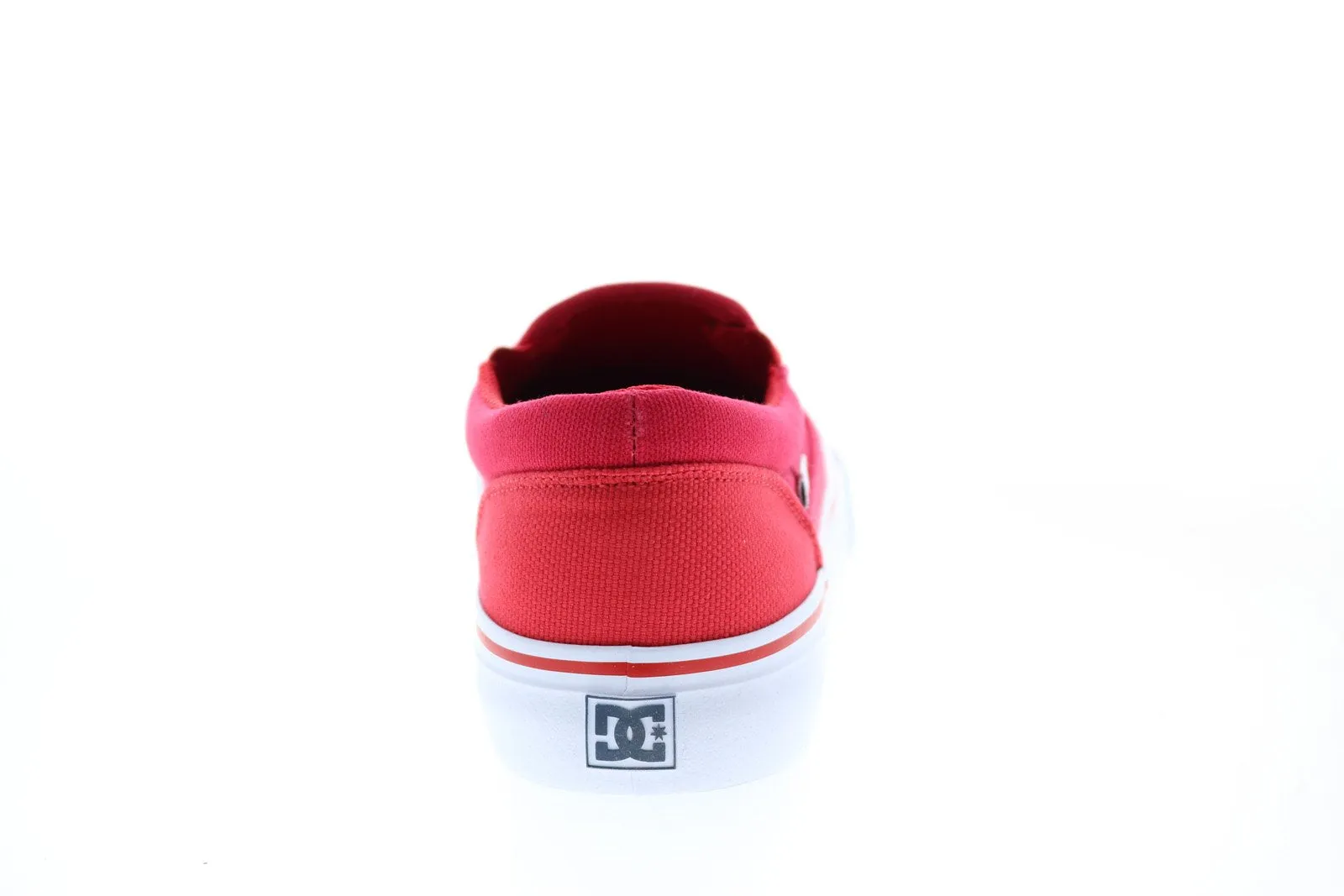 Red DC Trase Slip-On SP Canvas Sneakers for Men - ADYS300185