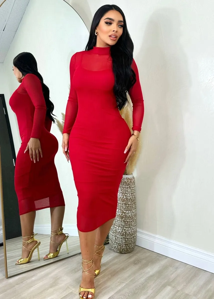 Red Dress for Parties