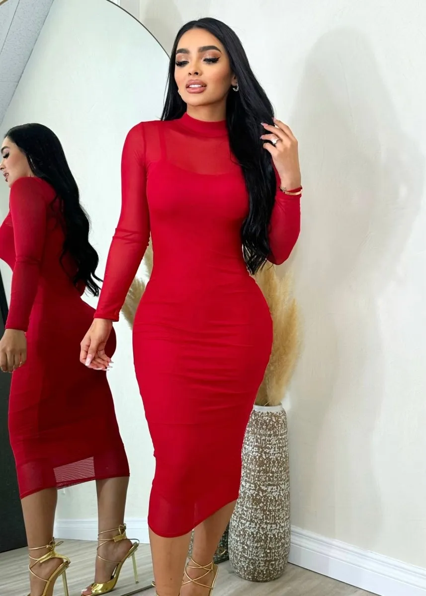 Red Dress for Parties