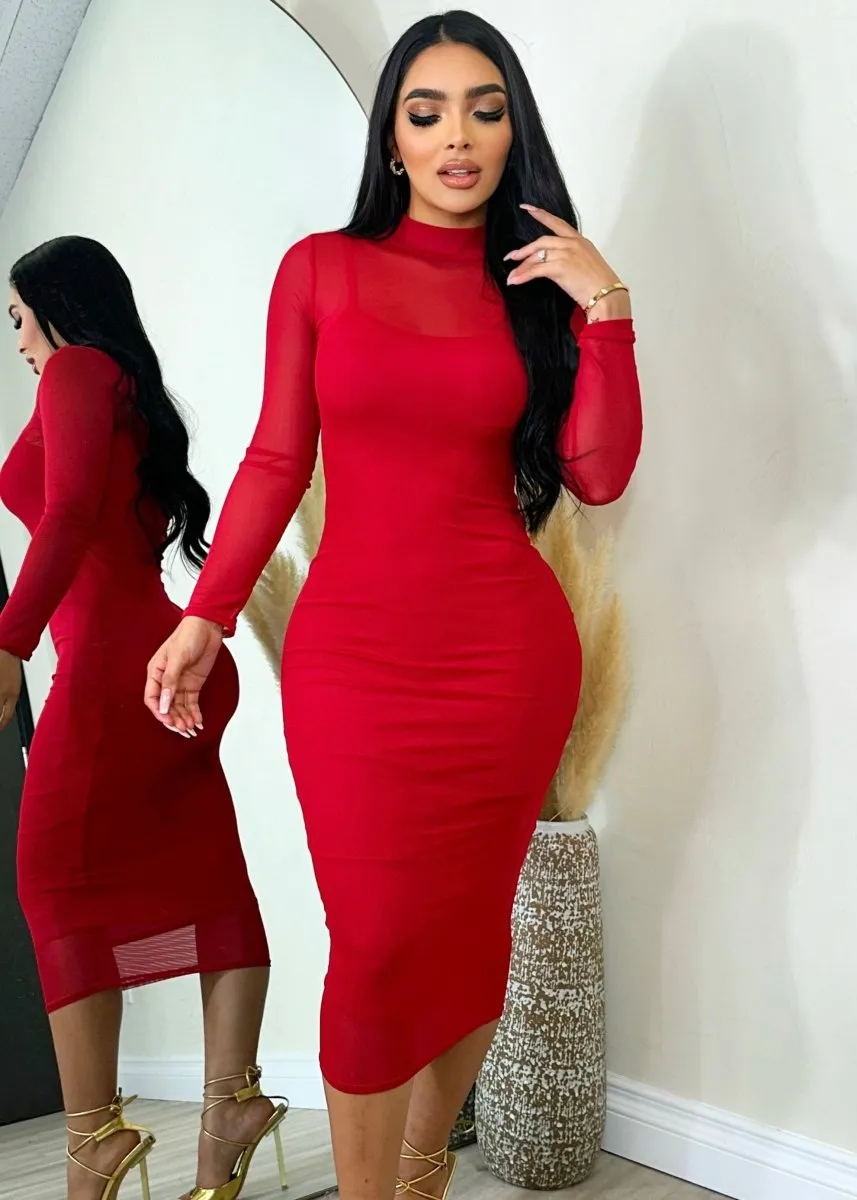 Red Dress for Parties