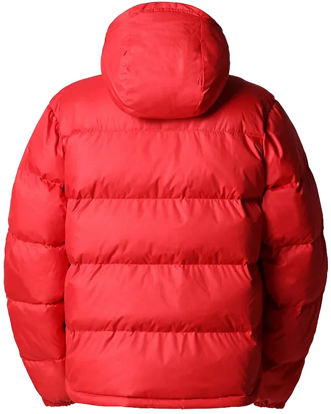 Red North Face Men's Sierra 71 Down Jacket