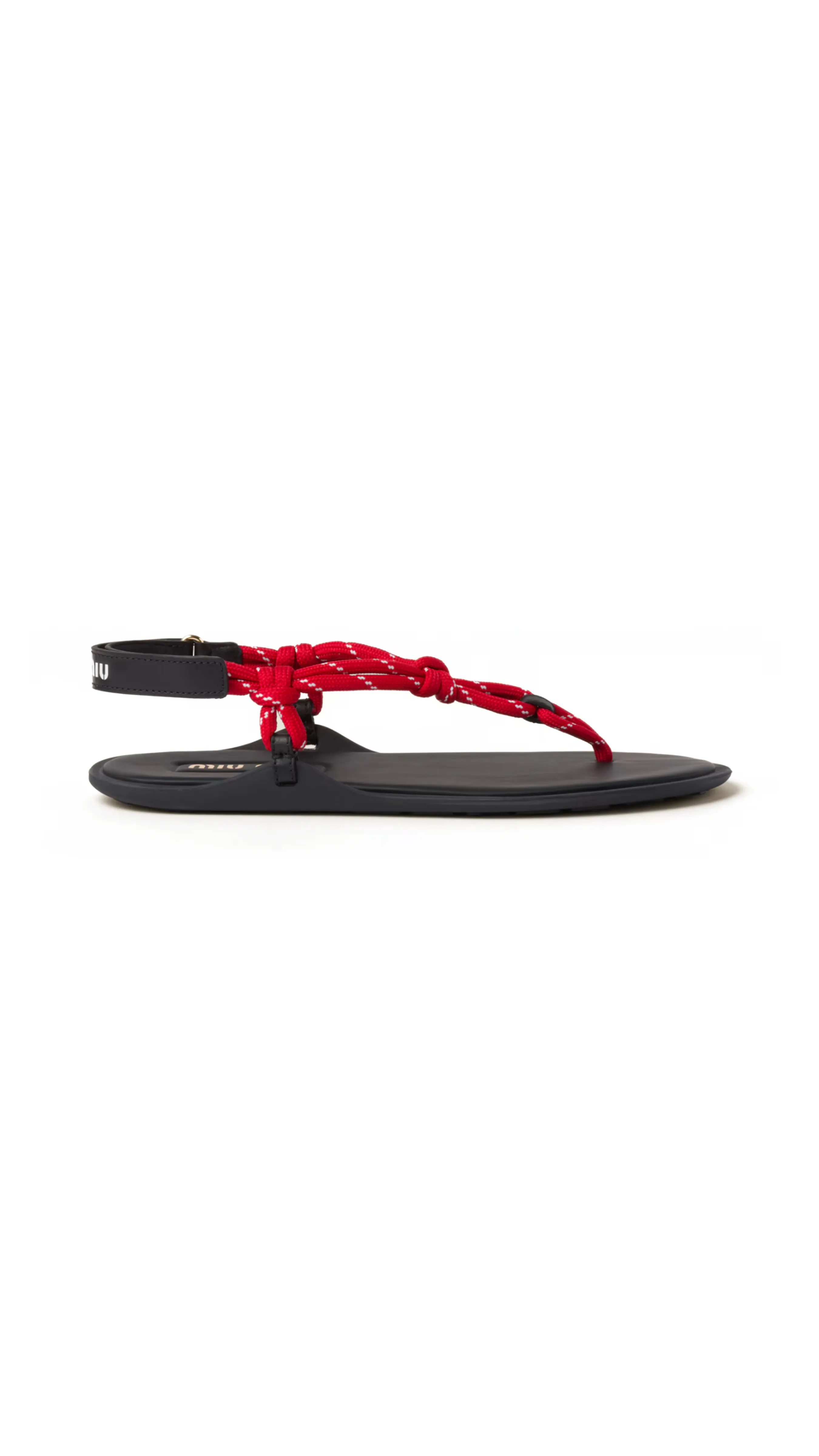 Riviere Cord Leather Sandals