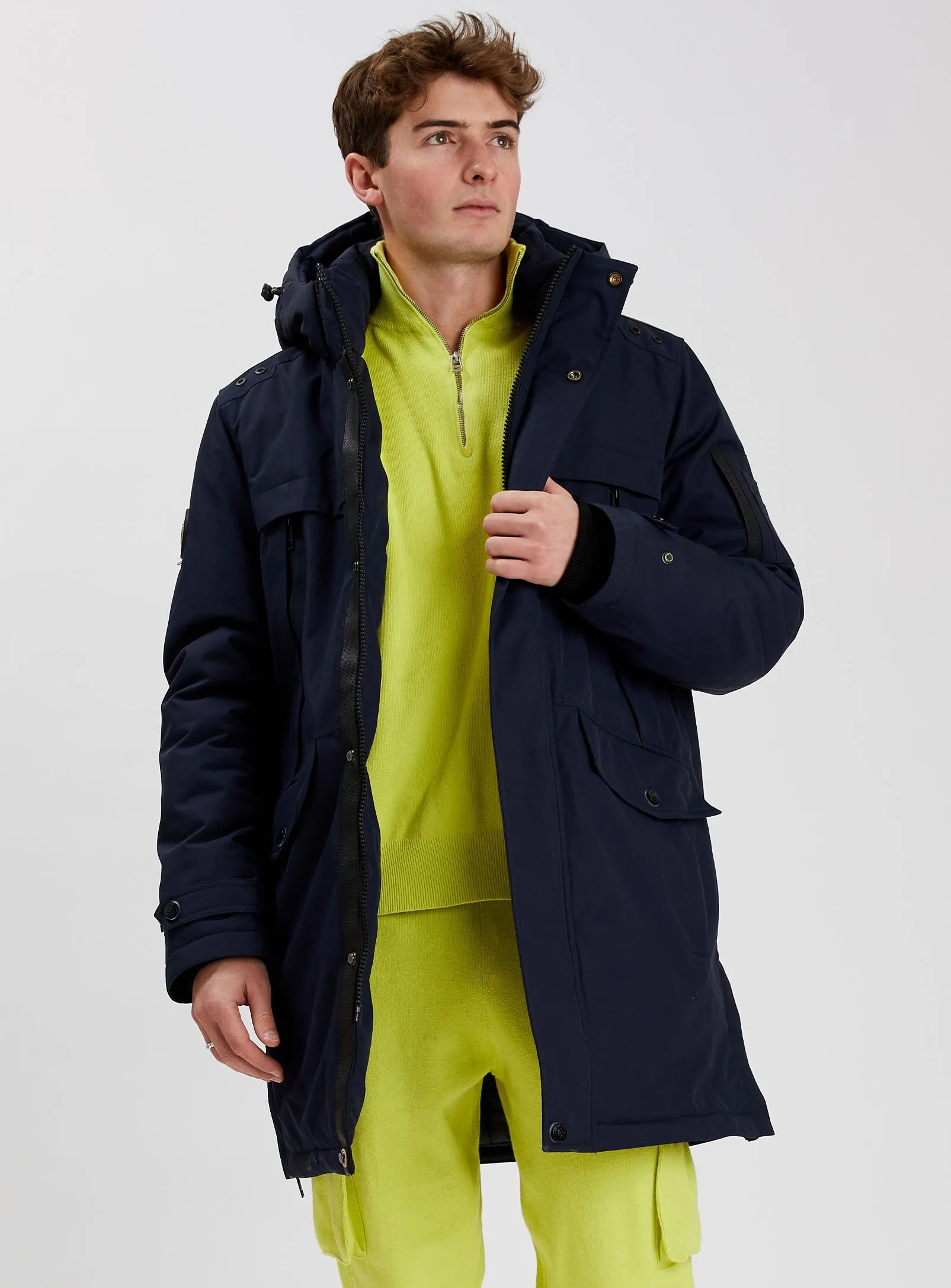 RODGERS Long Taslan Parka + RODGERS Fleece-Lined Parka