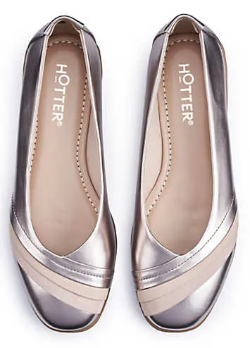 Women's Rose Gold Phoenix Shoes by Hotter | Look Again