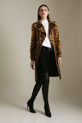 Ponyskin Leopard Coat