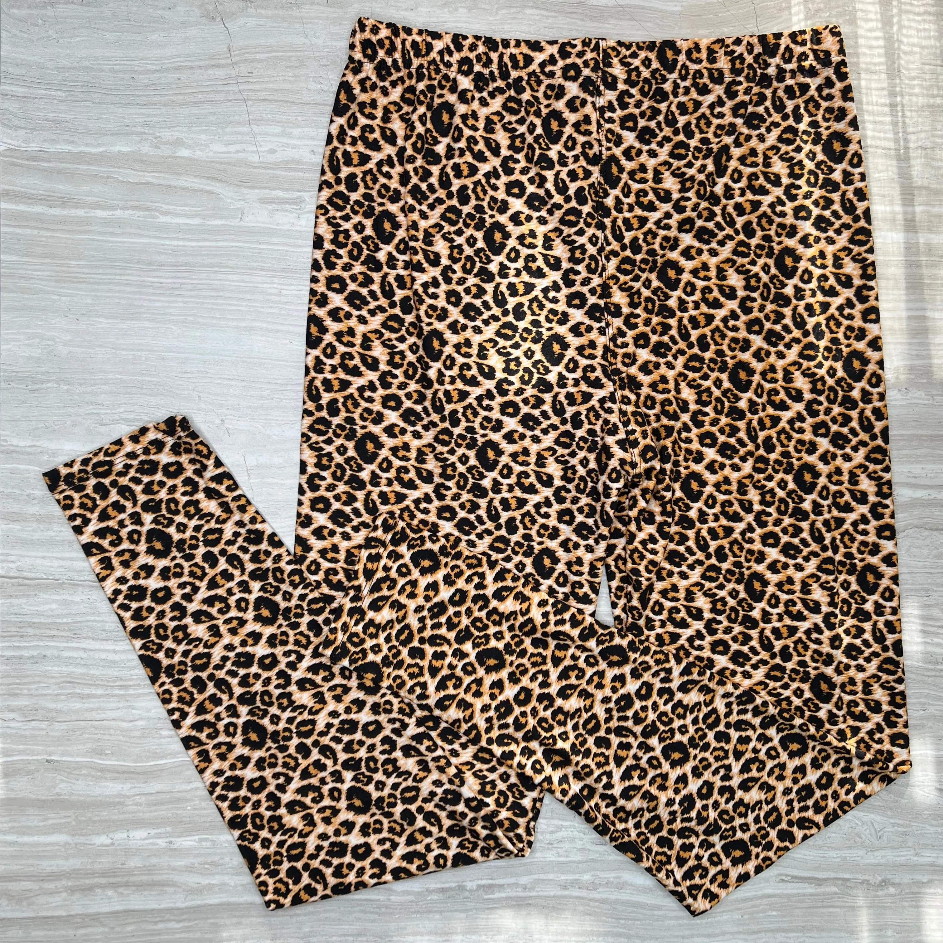 Soft Leopard Print Leggings