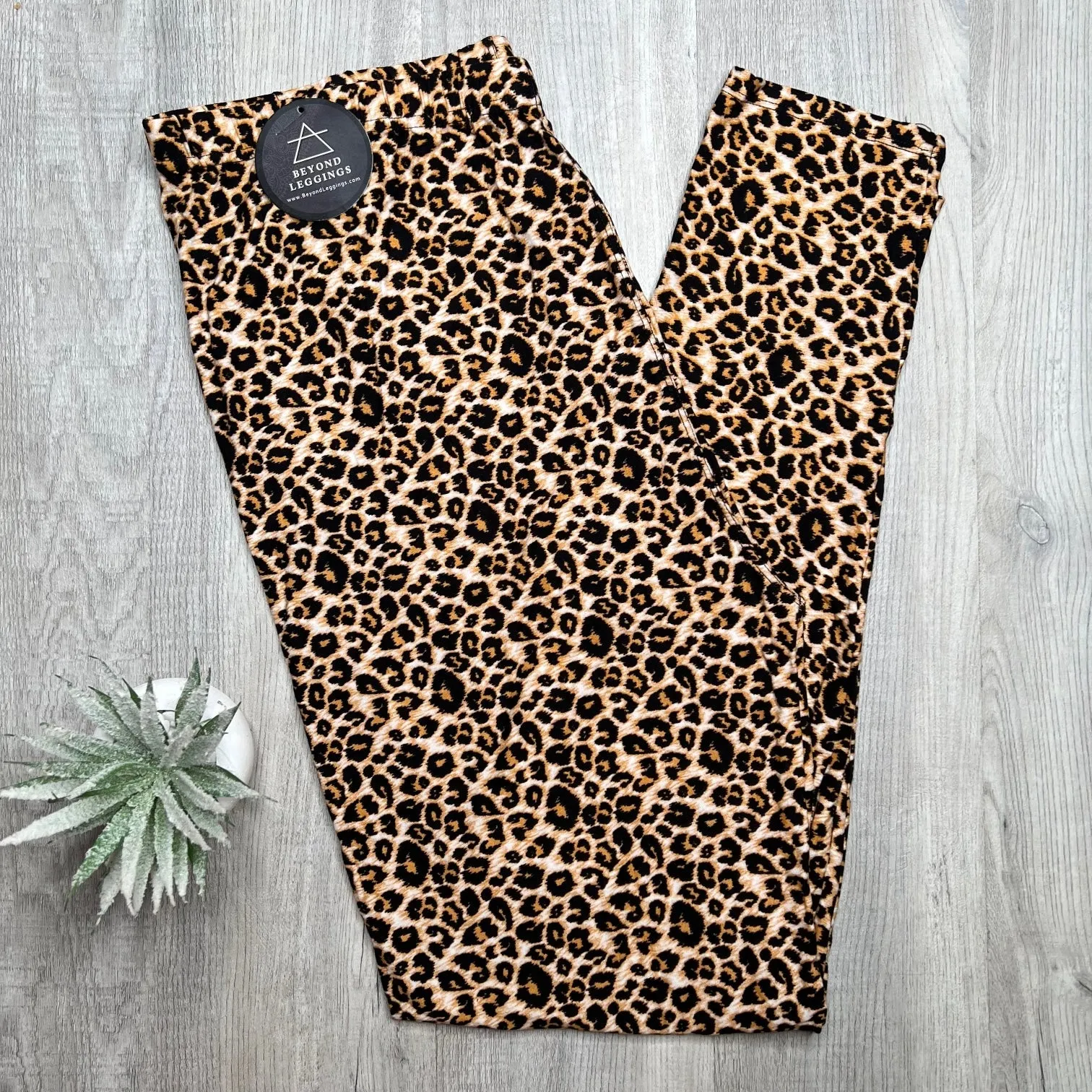 Soft Leopard Print Leggings