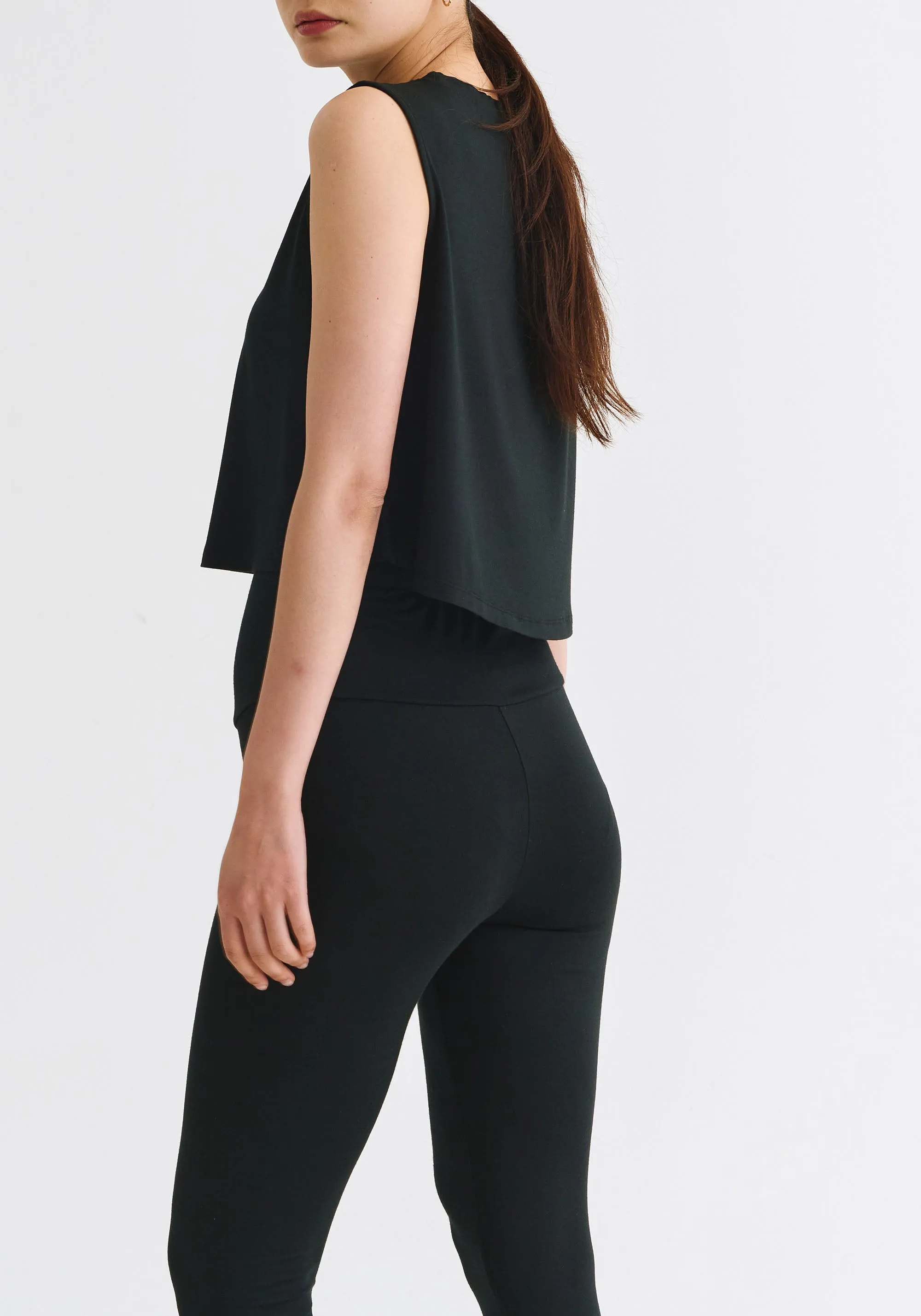 Soft Modal TOP and LEGGINGS SET Butter