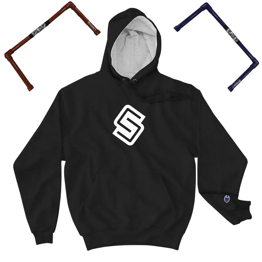 Spinner Champion Hoodie Black Bundle