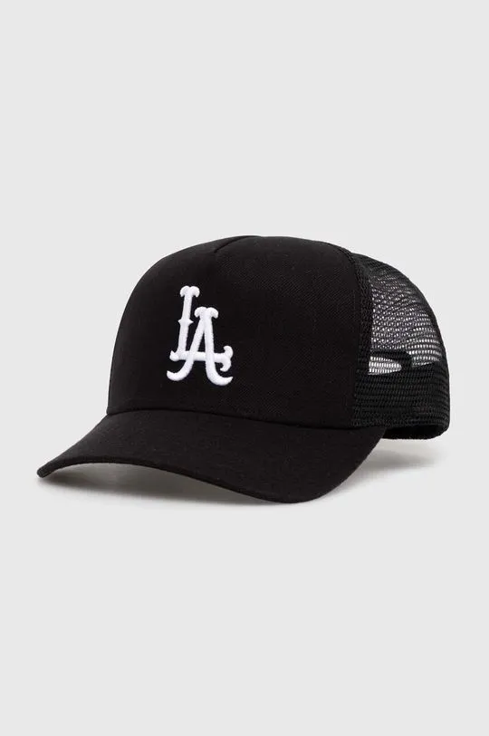 STAMPD LA Trucker Hat in Black Color SLA-U3300HT-BLK