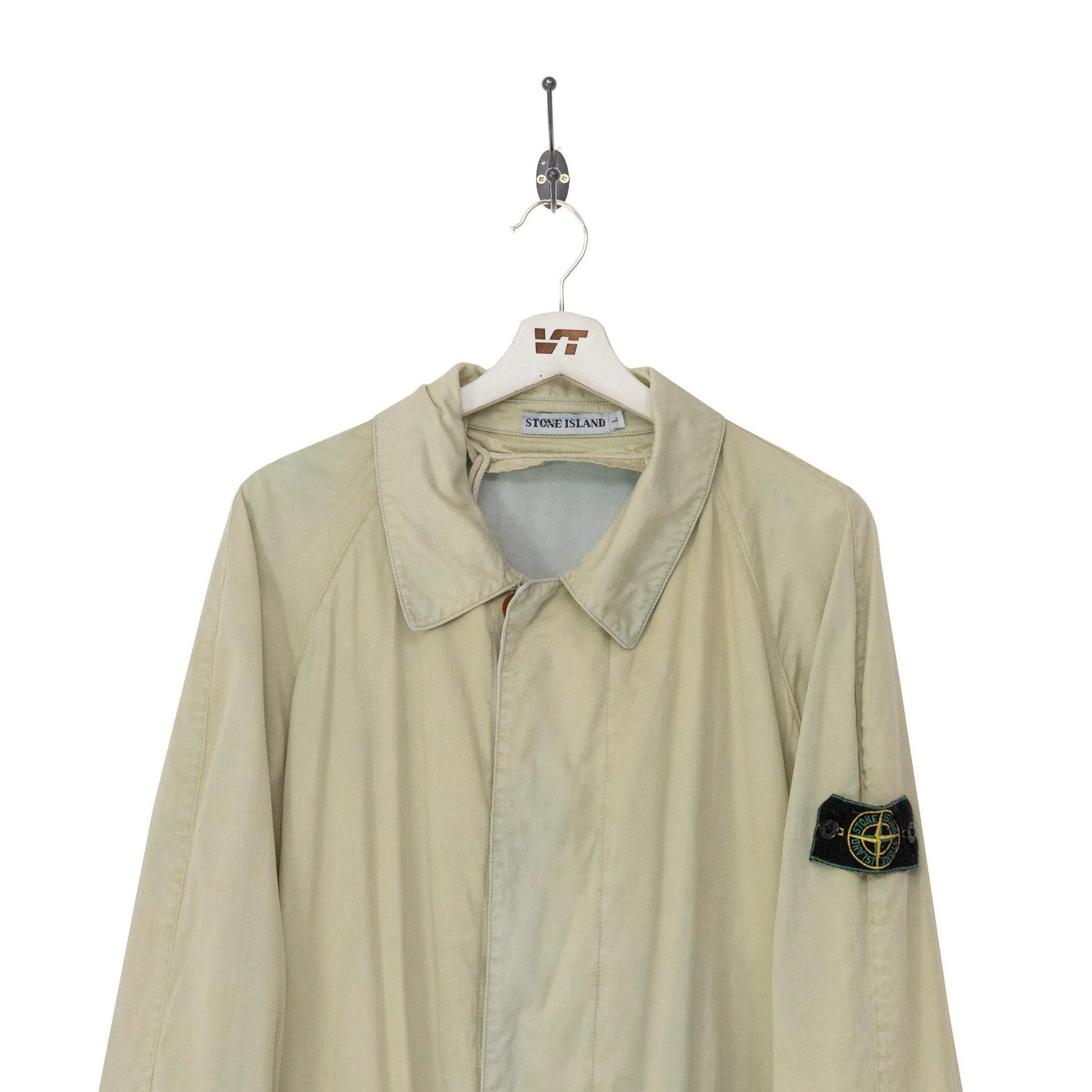 Stone Island 1998 Raso Gommato Lightweight Coat