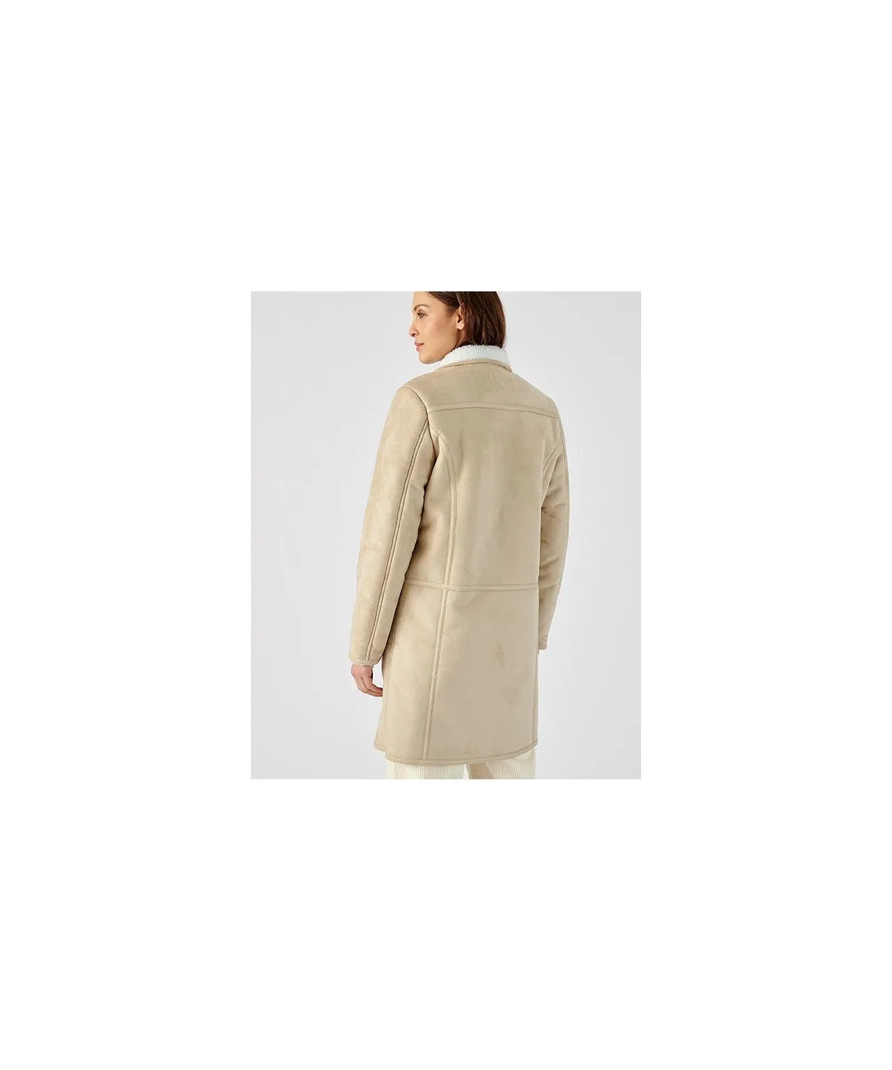 Suedette Stylish Women's Coat