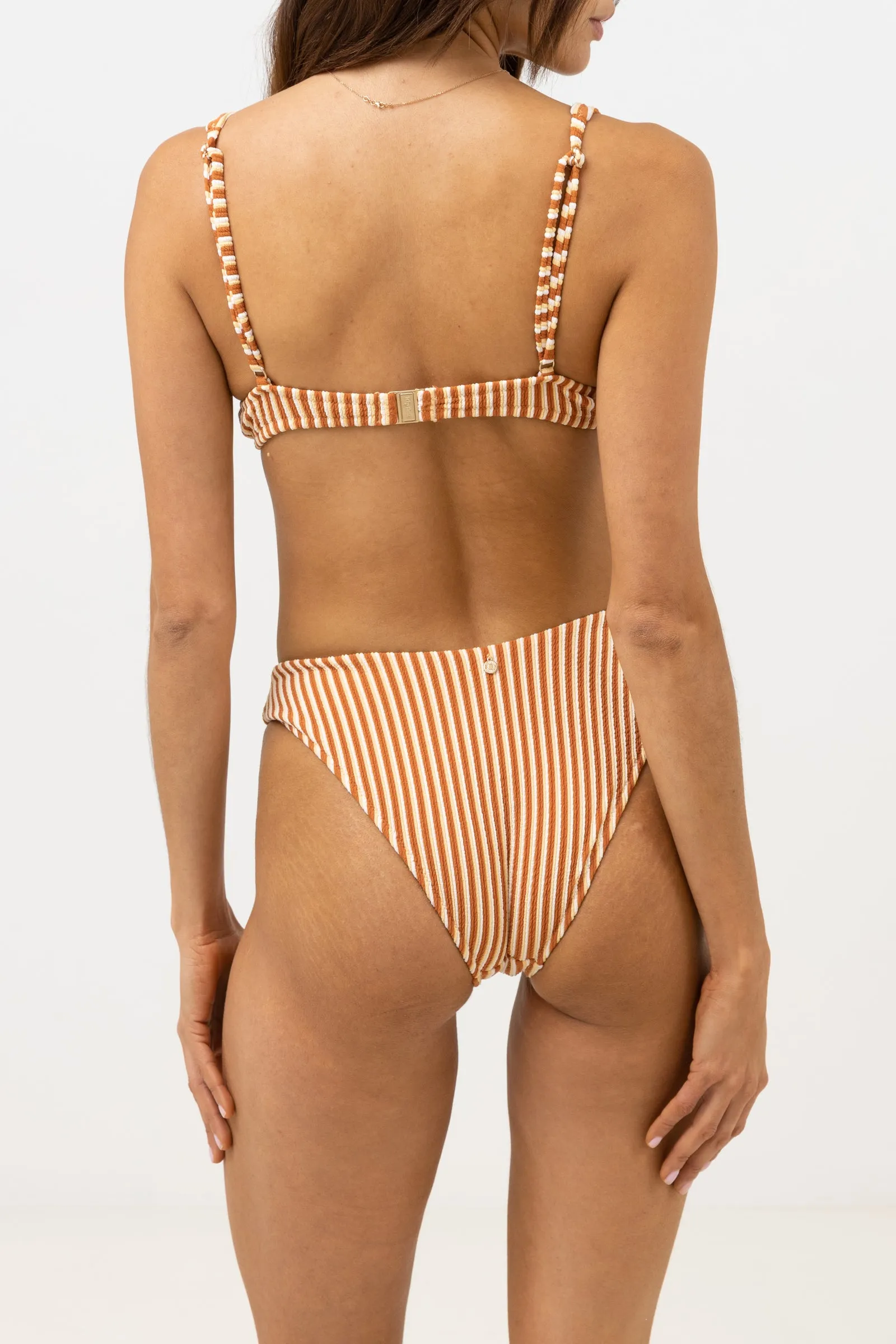 Holiday Striped Chocolate Sunbather Pant