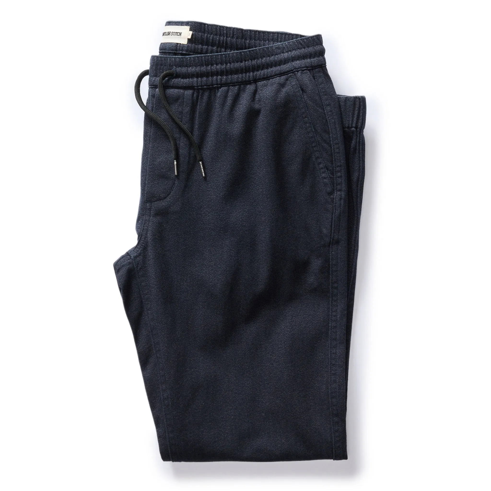 Navy Twist Jaspe Twill Apres Pant