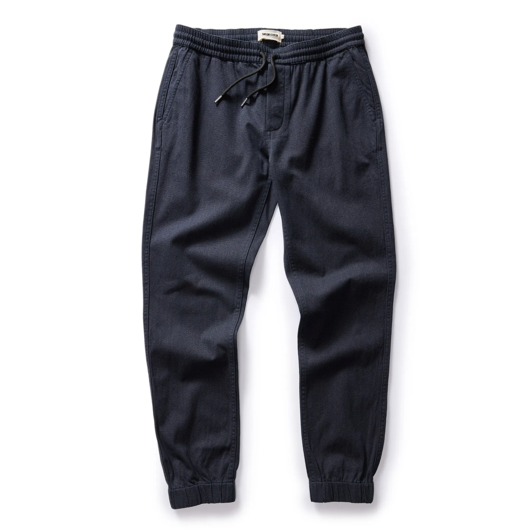 Navy Twist Jaspe Twill Apres Pant