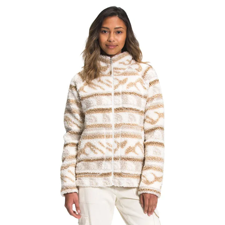 The North Face Women's Printed Ridge Fleece Full Zip