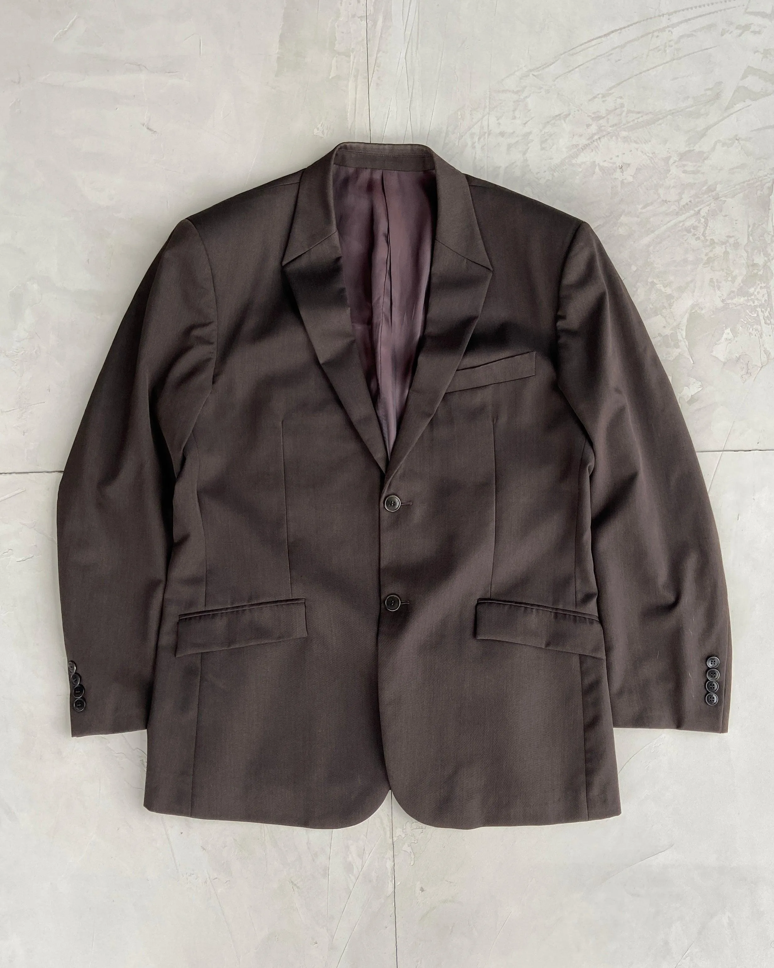 Thierry Mugler Men's Brown Suit 2000s